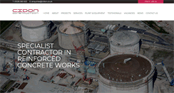 Desktop Screenshot of cidon.co.uk
